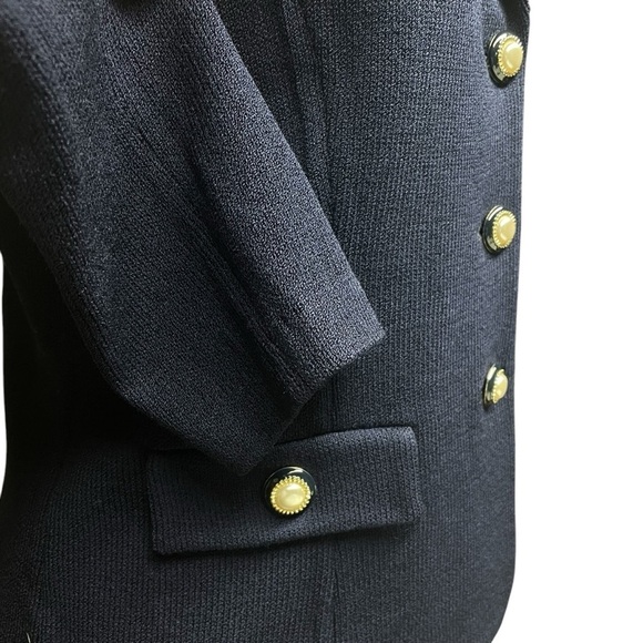 ST. JOHN Pant Suit Sappire Pearl - Picture 6 of 16